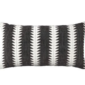 Threshold Boho Black + White Throw Pillow